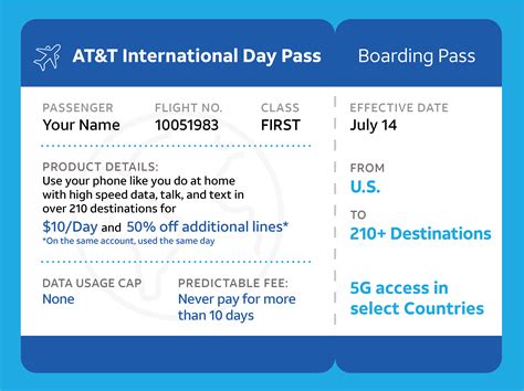 international day pass in at&t.